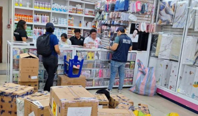 SRI incauta productos dermatológicos sin sustento documental