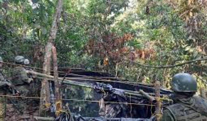 Ejército halló acople ilegal y 3.000 galones de combustible