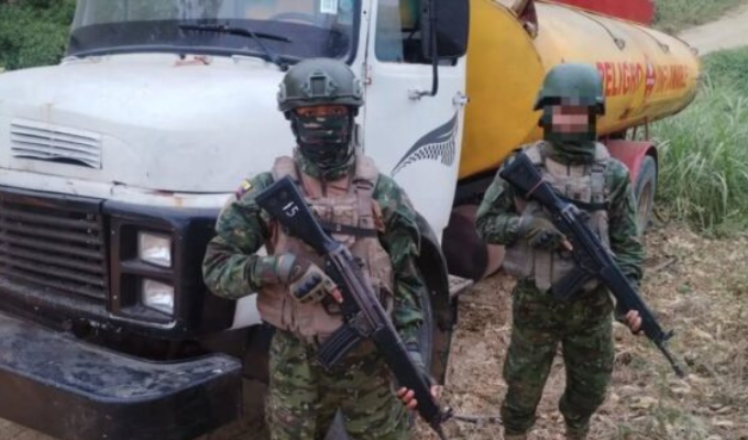 Camión con carga ilegal fue detenido en la ruta Libertad–Pascuales