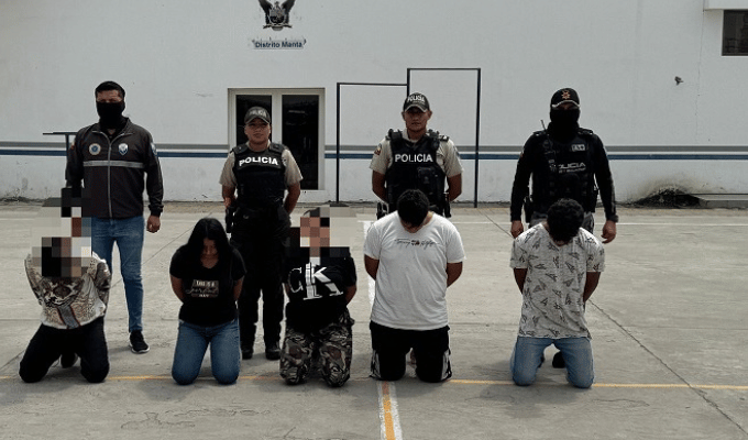 Persecución en Manta: Policía frustró secuestro y cayó presunta banda