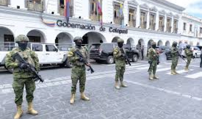 Latacunga se blindó: así fue el primer día de la Presidencia