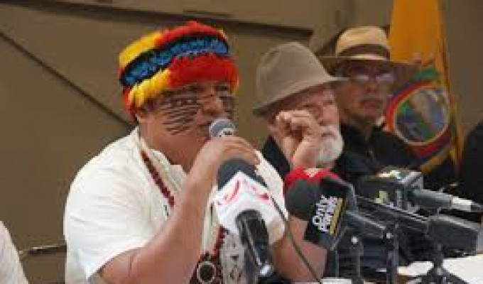 Paro nacional 2025: Conaie lanzó movilizaciones y alzó la voz