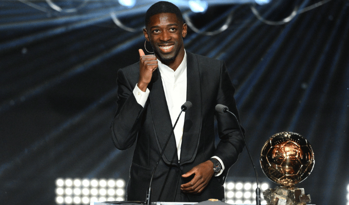 Dembélé se llevó el Balón de Oro 2025 en París