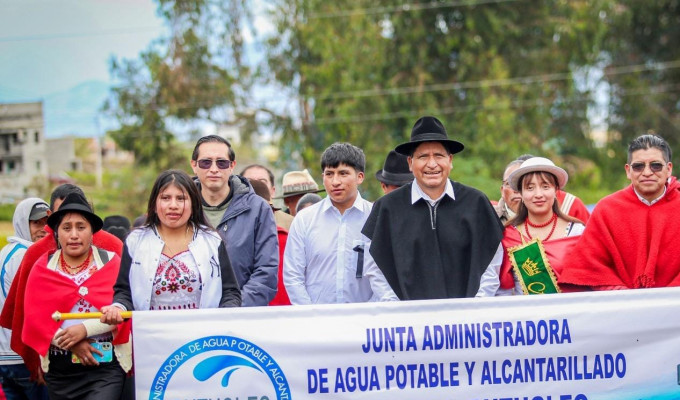 Planta potabilizadora para 910 familias en Quisapincha