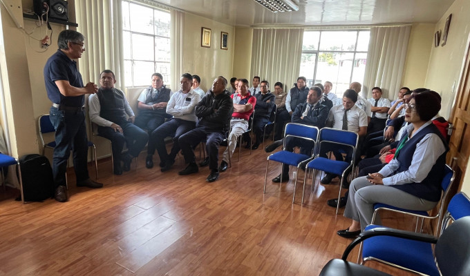 Socialización fortalece cultura vial en Tungurahua