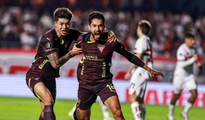 Liga de Quito eliminó a São Paulo y se metió en semifinales