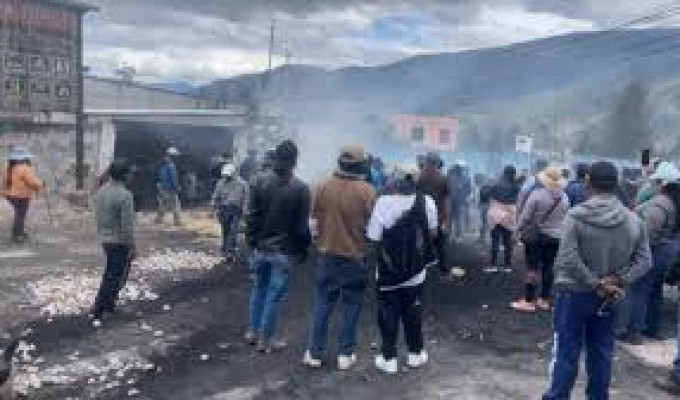 Conaie denuncia ingreso militar en La Esperanza, Imbabura