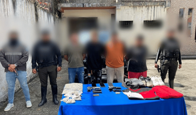 Operativo FIAC 2621 dejó armas, droga y celulares incautados