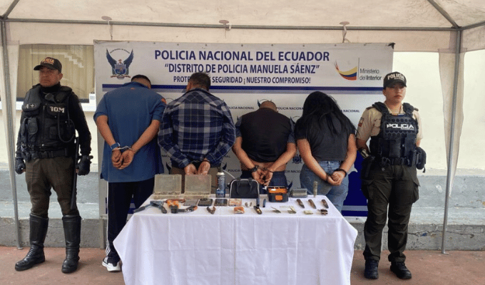 ¡Madrugón en el Centro Histórico: cuatro aprehendidos