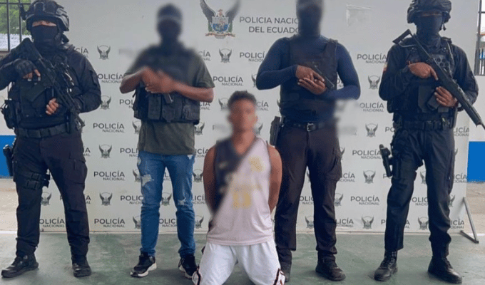 Cayó alias “Byron” en Esmeraldas: presunto miembro de “Los Gánster”
