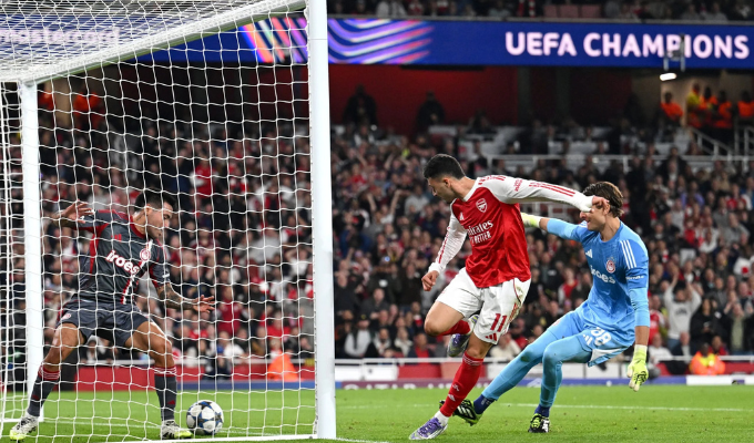 Arsenal venció 2-0 a Olympiacos en el Emirates: fiesta ‘gunner’