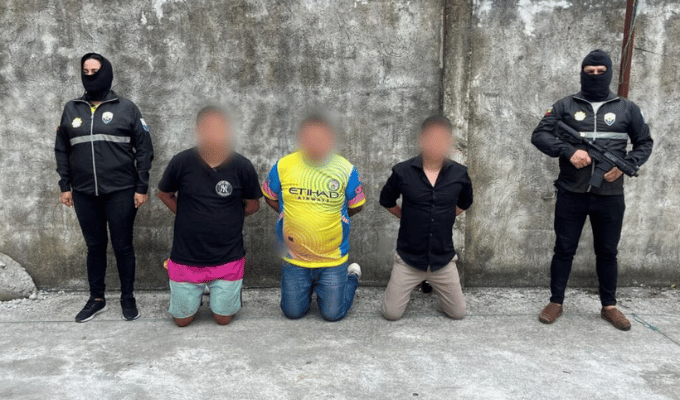 Cayeron en operativo en la vía a Chontillal