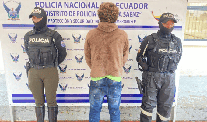 Cayó en El Panecillo: detenido presunto miembro de “Los Lobos”