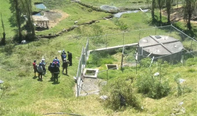 Cubijíes exigió reubicar la planta de aguas residuales en Riobamba