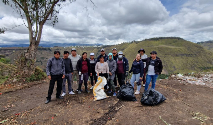 Primera minga ambiental sacudió al páramo de Chiquicha