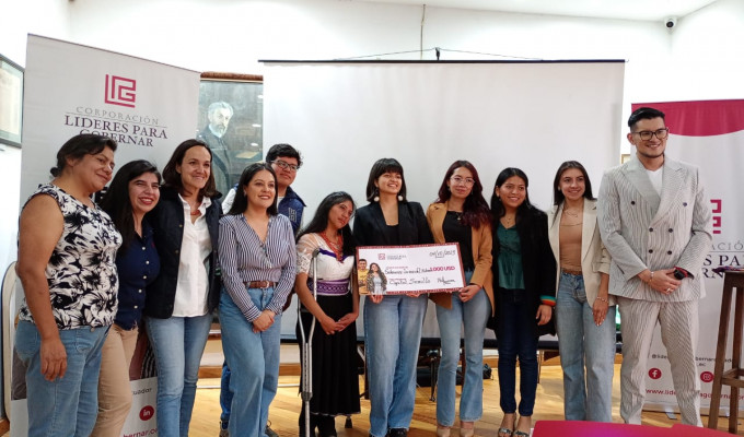En Ambato entregaron USD 1.000 a la mejor iniciativa juvenil