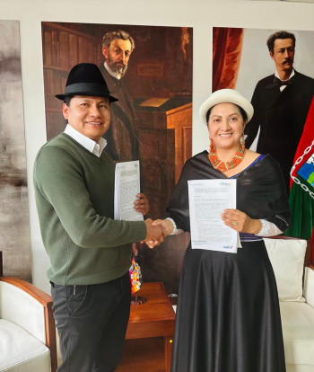 MAGP y Municipio de Ambato firmaron convenio