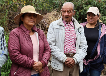 Tungurahua inauguró mejoras del riego Salate en Pelileo