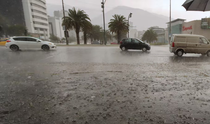 Inamhi advierte más lluvias y tormentas para el fin de semana