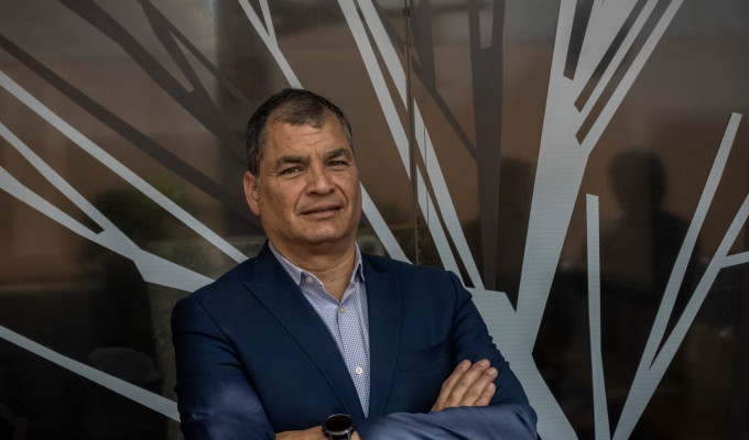 Correa lamentó sueño “robado” de sacar a Ecuador del subdesarrollo