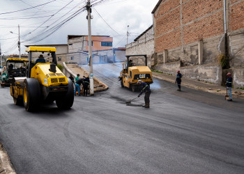 Huachi Chico estrena asfalto: obra entra en fase final