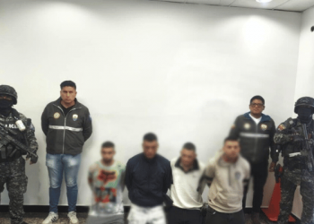 Quito: DINASED capturó a cuatro extranjeros por tentativa de asesinato