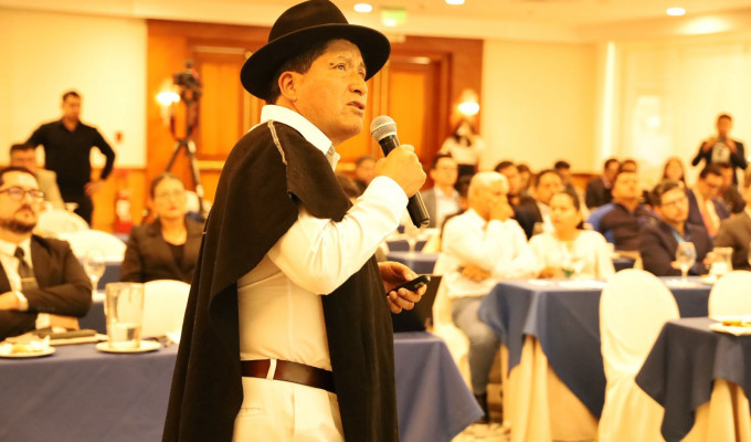 Tungurahua expuso su programa hídrico en taller nacional