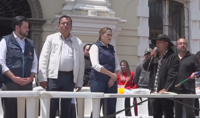 Otavalo: alcaldesa anuncia segunda reunión indígenas–Gobierno
