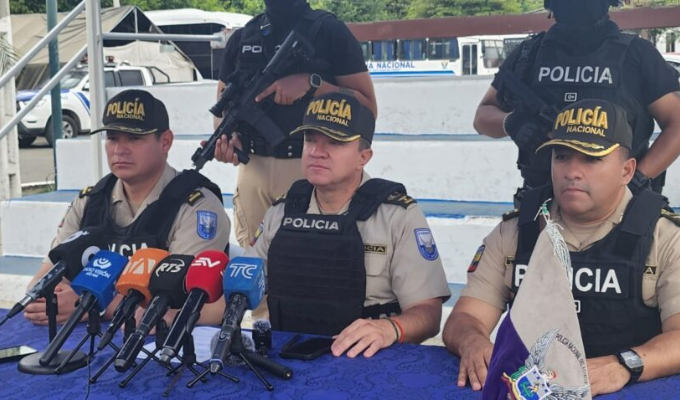 Portoviejo: dos aprehendidos tras balacera y persecución