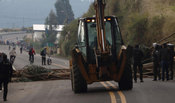Paro focalizado en Imbabura reabre pulso Gobierno–Conaie