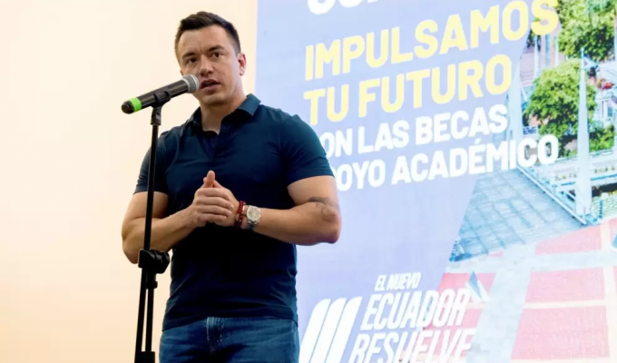 Noboa a Correa: “Los prófugos dicen que me autoatenté”