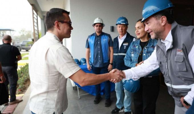 Gasvesubio encendió motores en El Oro: suma 13,5 MW al país