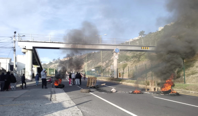 Día 28 de paro: carreteras cerradas y caos en la Panamericana Norte