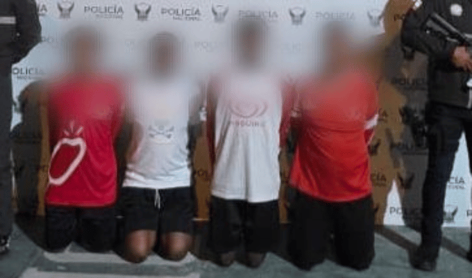 Operación Fénix golpeó a “Los Tiguerones” en Esmeraldas