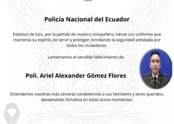 Policía murió al intentar evitar un robo en Quito