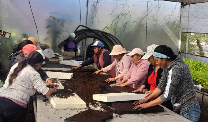 Productores de Tungurahua fortalecen su comercialización y gestión