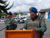 Viceprefecta de Tungurahua participa en cambio de mando del GOMAI