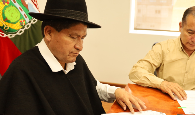 El Prefecto de Tungurahua se desvincula de Pachakutik