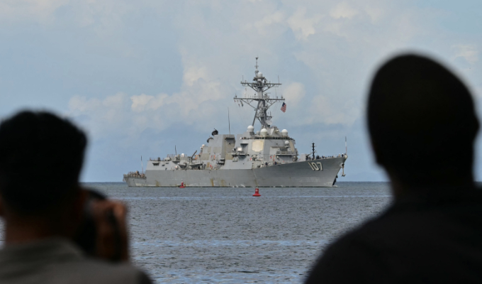 Barco de misiles de Estados Unidos llegó a Trinidad y Tobago