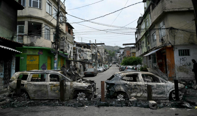 Río de Janeiro ardió: 64 muertos en megaoperativo