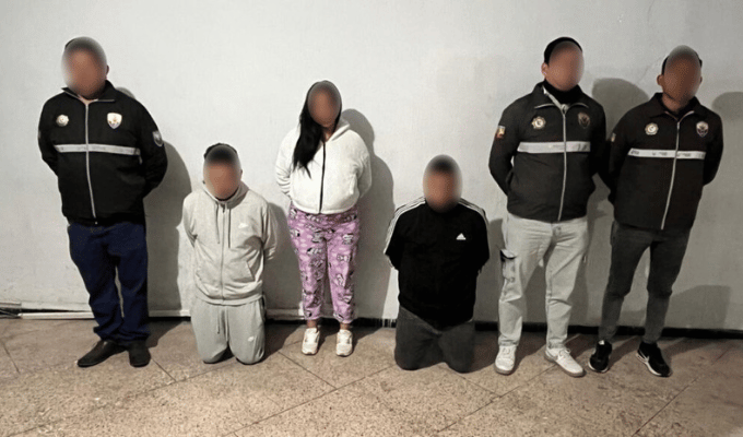 Policía desarticuló banda que robaba entre Ambato y Quito