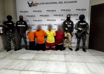 Guayas: cayeron cuatro del GAO «Los Lobos» por extorsión