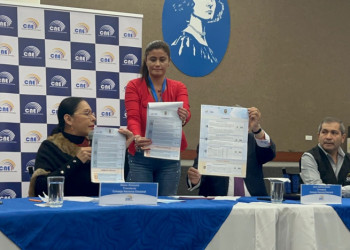 CNE desmintió papeletas marcadas: eran material de capacitación