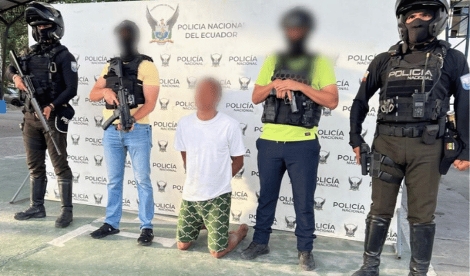 ¡Cayó alias “Domingo” en Esmeraldas!