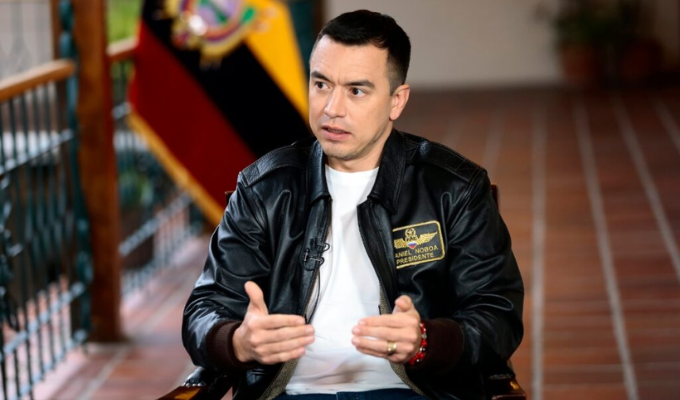 Noboa decretó estado de excepción en cinco provincias por violencia