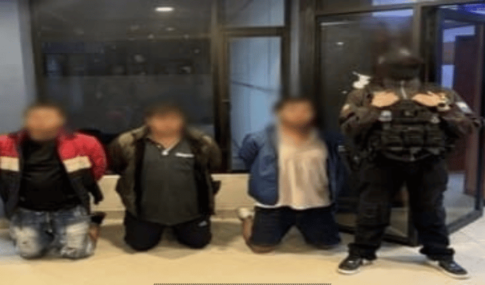 Caen tres por extorsión en Cotopaxi tras operativo “Libertad 937”
