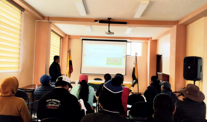Capacitaron a ganaderos en Cotaló para subir la producción lechera