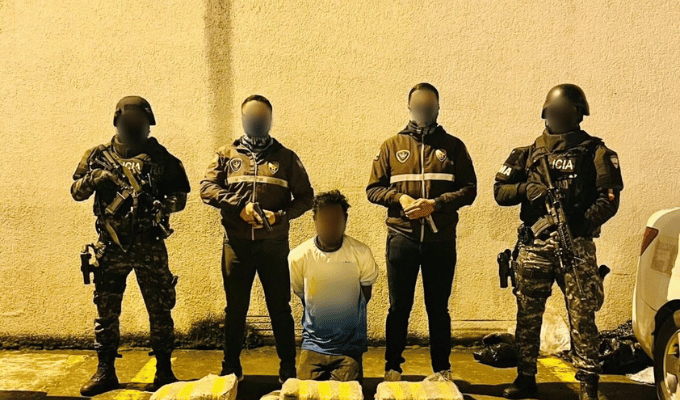 Operación “ZEUS” dejó a un detenido por droga en Carchi