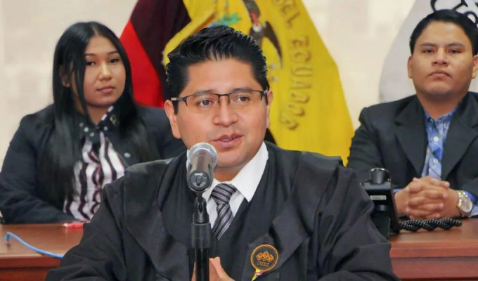 Judicatura destituyó a David Jacho por presunto acoso sexual