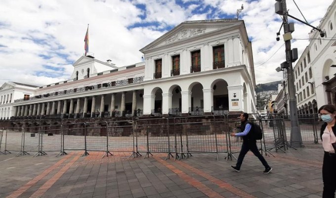 Noboa cambió a la cúpula de la Casa Militar de Carondelet